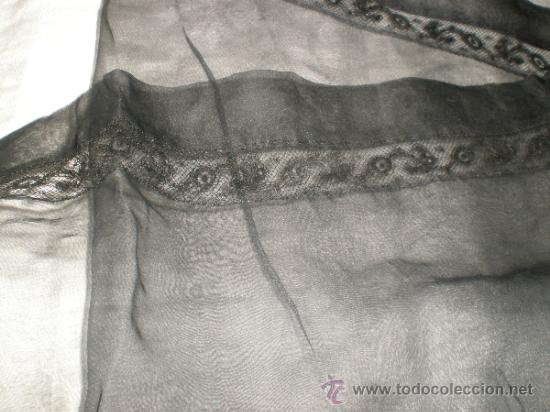 Antig&uuml;edades: MANTILLA NEGRA ANTIGUA - Foto 11