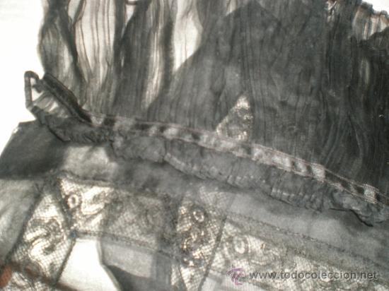 Antig&uuml;edades: MANTILLA NEGRA ANTIGUA - Foto 10