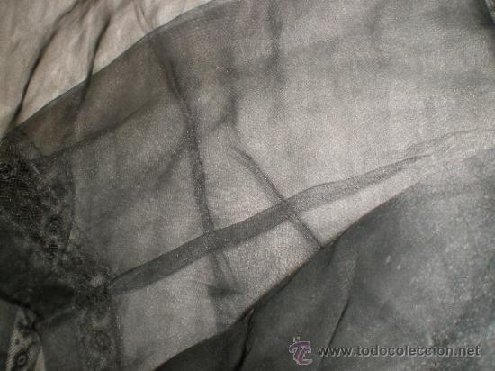 Antig&uuml;edades: MANTILLA NEGRA ANTIGUA - Foto 8