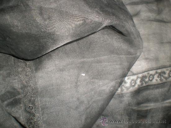 Antig&uuml;edades: MANTILLA NEGRA ANTIGUA - Foto 5