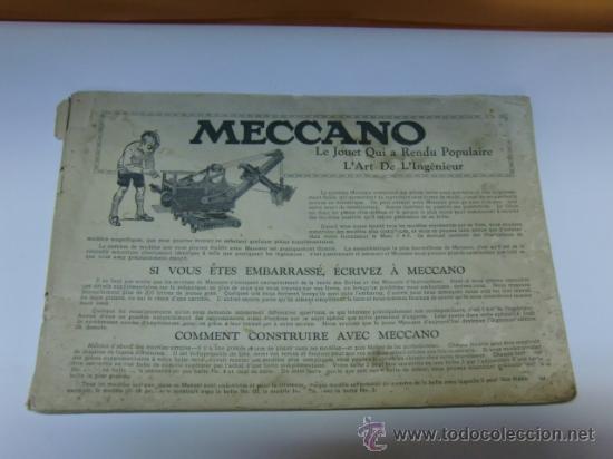 Antig&uuml;edades: Cat&aacute;logo de meccano, antiguo - Foto 1