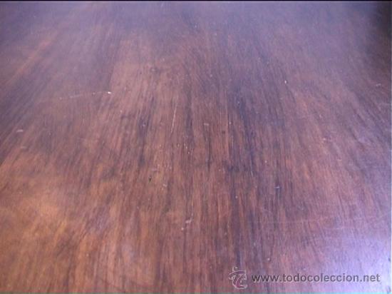 Antig&uuml;edades: MESA COMEDOR OVALADA OVAL S XIX CON MARQUETERIA - Foto 14