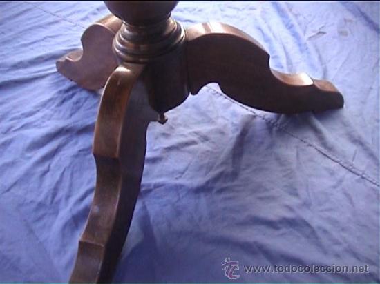 Antig&uuml;edades: MESA COMEDOR OVALADA OVAL S XIX CON MARQUETERIA - Foto 15