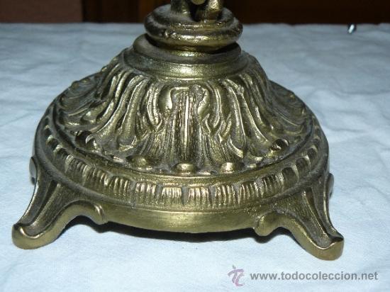 Antig&uuml;edades: PRECIOSO CANDELABRO DE BRONCE - Foto 2