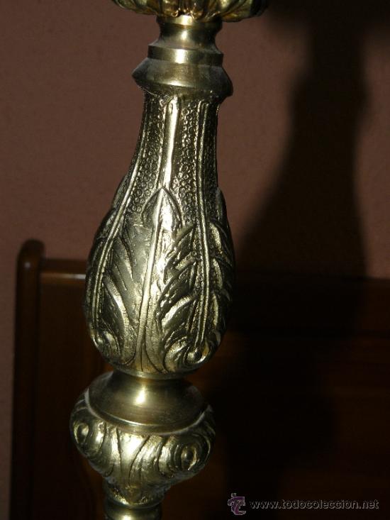 Antig&uuml;edades: PRECIOSO CANDELABRO DE BRONCE - Foto 5