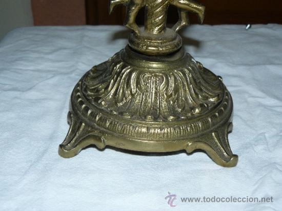 Antig&uuml;edades: PRECIOSO CANDELABRO DE BRONCE - Foto 7