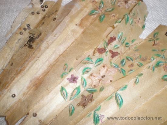 Antig&uuml;edades: ABANICO DE NACAR PARA RESTAURAR - Foto 14