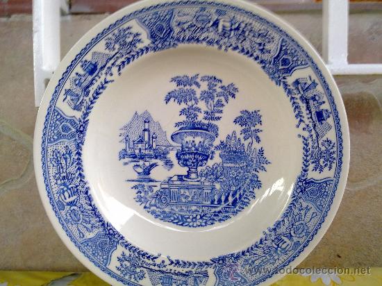 Antig&uuml;edades: antiguo plato vargas segovia. - Foto 1