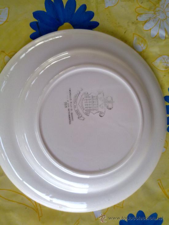 Antig&uuml;edades: antiguo plato vargas segovia. - Foto 3
