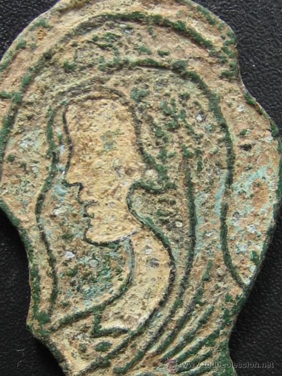 Antig&uuml;edades: Medalla religiosa - Foto 2