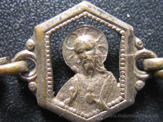 Antig&uuml;edades: Pulcera de medallas   religiosa - Foto 5