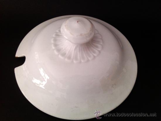 Antig&uuml;edades: ANTIGUA SOPERA DE PORCELANA - Foto 10