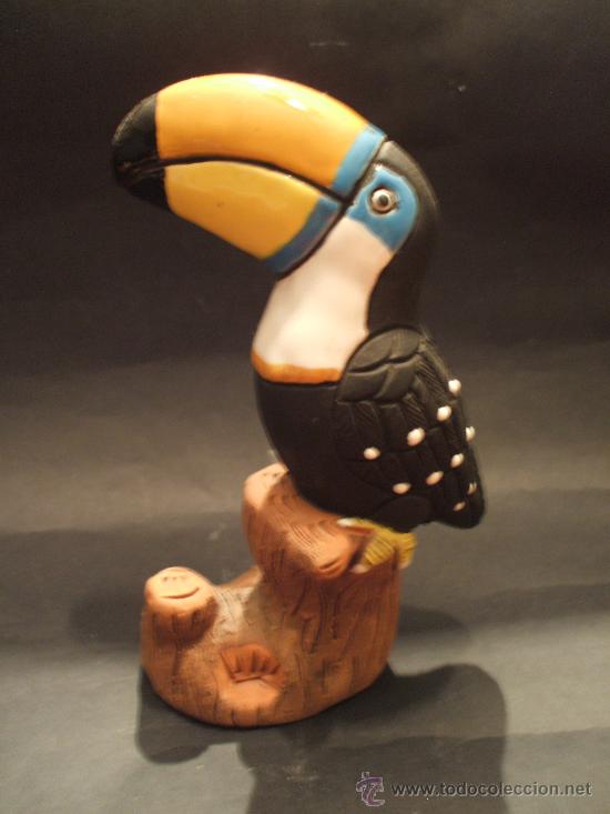 Antig&uuml;edades: FIGURA DE PAJARO TUCAN - Foto 4