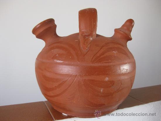 cristiandad Asimilación dilema botijo barro rojo con decoracion incisa-probabl - Buy Other antique  porcelain, ceramics and pottery objects on todocoleccion
