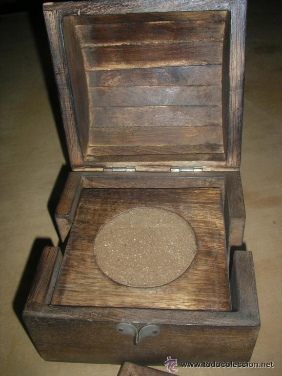 Antig&uuml;edades: Ba&uacute;l - Arc&oacute;n Madera, Posavasos - Foto 2