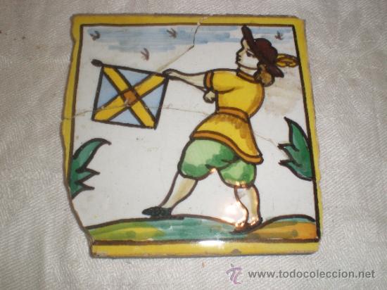 Antig&uuml;edades: azulejo - Foto 1
