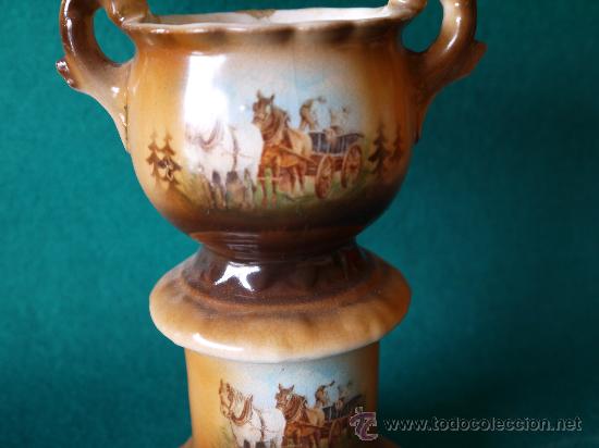 Antig&uuml;edades: JARRONCITO EN PORCELANA - Foto 15