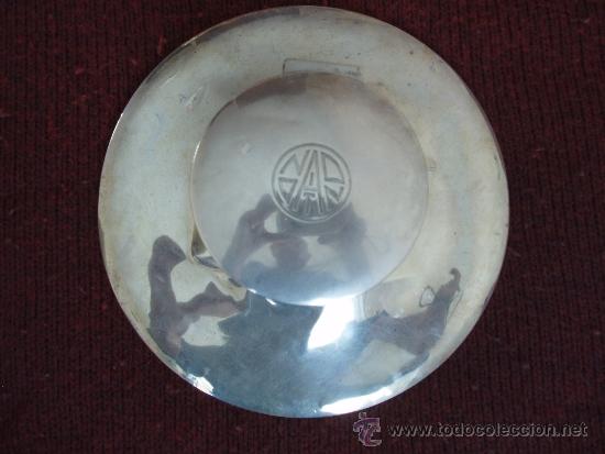 Antig&uuml;edades: tintero Art deco en plata de ley - Foto 2