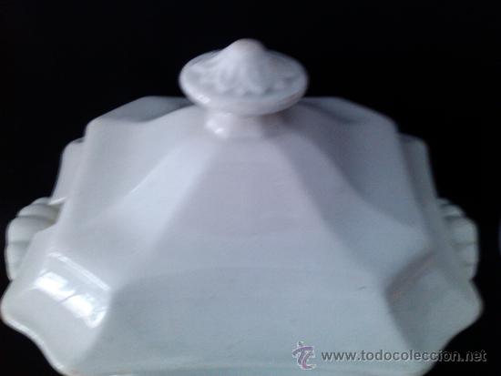 Antig&uuml;edades: ANTIGUA SOPERA DE PORCELANA - Foto 2