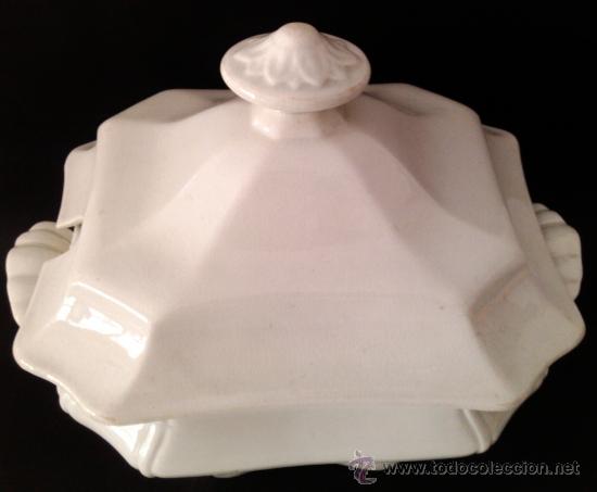 Antig&uuml;edades: ANTIGUA SOPERA DE PORCELANA - Foto 13