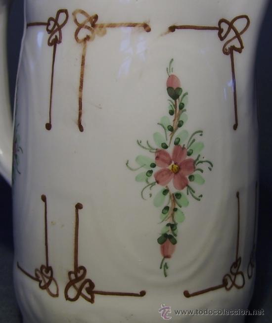 Antig&uuml;edades: JARRA  DE  CERAMICA  MODERNISTA - Foto 4
