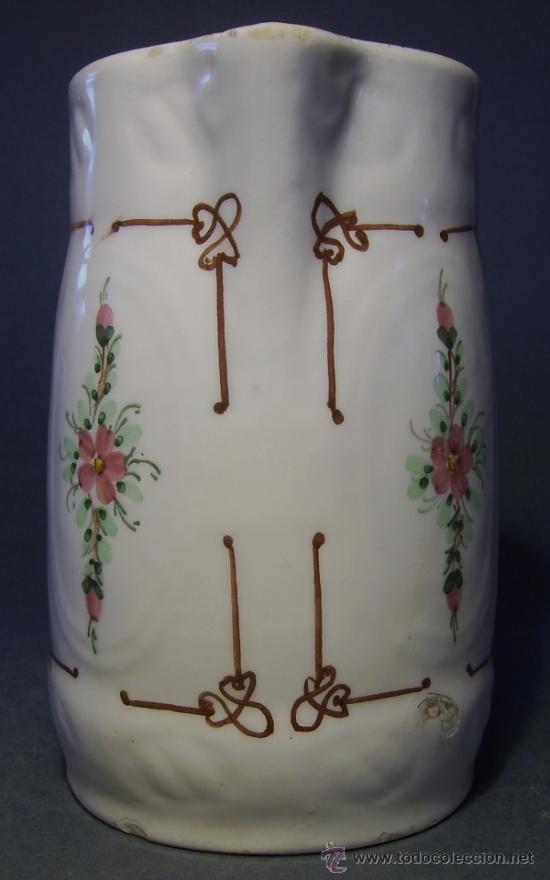 Antig&uuml;edades: JARRA  DE  CERAMICA  MODERNISTA - Foto 3