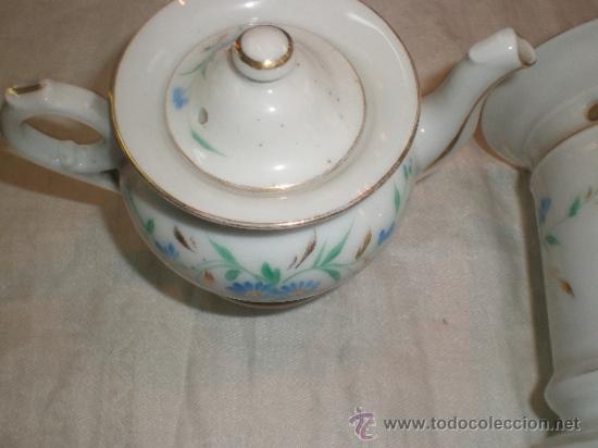 Antig&uuml;edades: tetera de porcelana - Foto 10