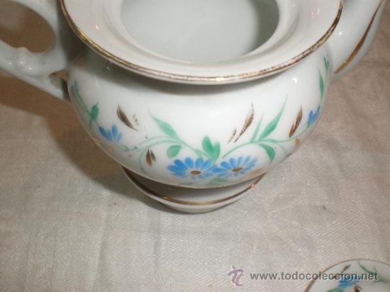 Antig&uuml;edades: tetera de porcelana - Foto 3