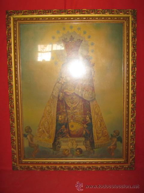 Antig&uuml;edades: Marco antiguo en madera tallada y dorada. - Foto 1