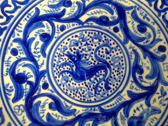 Antig&uuml;edades: antioguo plato de manises - Foto 2