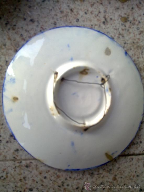 Antig&uuml;edades: antioguo plato de manises - Foto 3