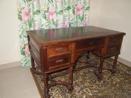 Antig&uuml;edades: MESA DE DESPACHO FINALES XIX PPIO XX - Foto 8
