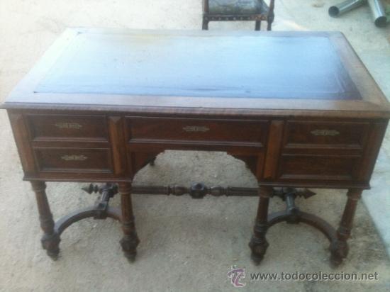 Antig&uuml;edades: MESA DE DESPACHO FINALES XIX PPIO XX - Foto 1