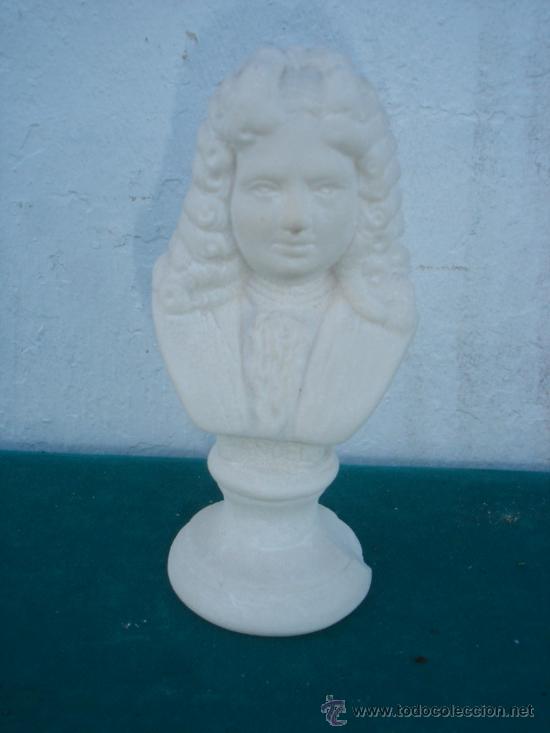 Antig&uuml;edades: peque&ntilde;o busto de piedra - Foto 1