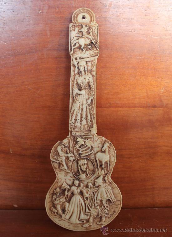 guitarra en resina magnificamente tallada – fir - Comprar en todocoleccion  - 57340388