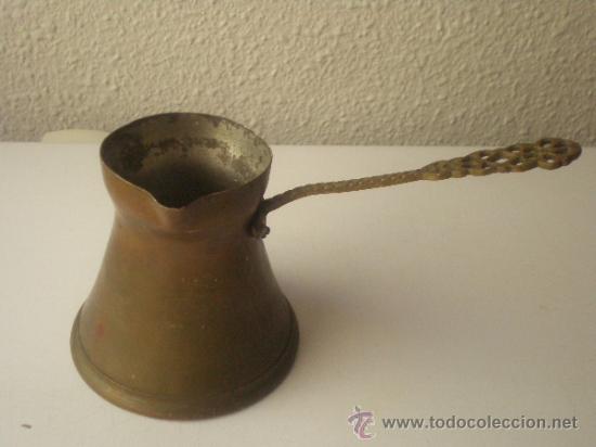 Antigua cafetera turca de cobre. - Vendido en Venta Directa - 34500829