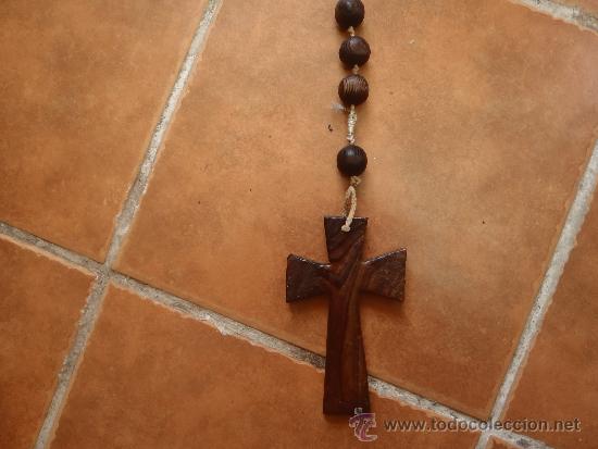 Antig&uuml;edades: ROSARIO DE MADERA - Foto 2