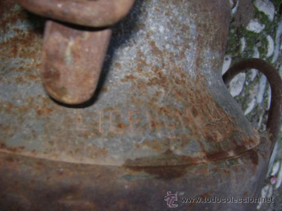 Antig&uuml;edades: Lechera de aluminio de 25 litros - Foto 4