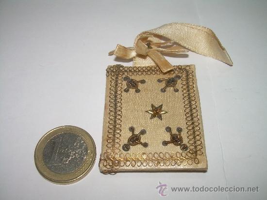 Antig&uuml;edades: ANTIGUO ESCAPULARIO DE TELA. - Foto 3