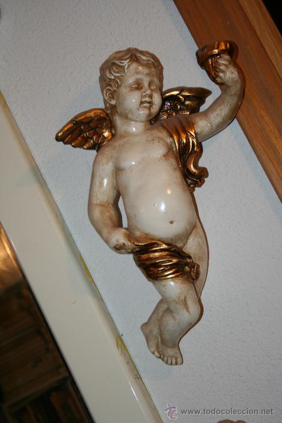 Antig&uuml;edades: antigua figura de angel - Foto 1