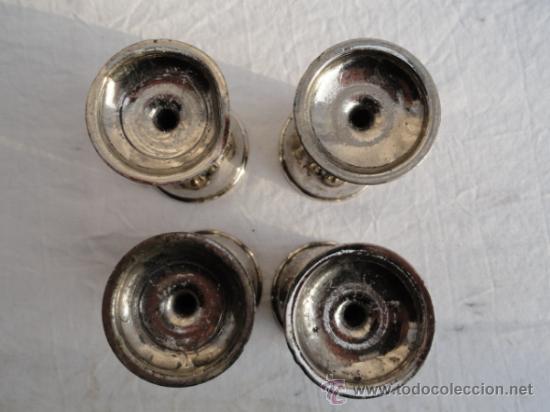 Antig&uuml;edades: LOTE DE 4 HUEVERAS. - Foto 4