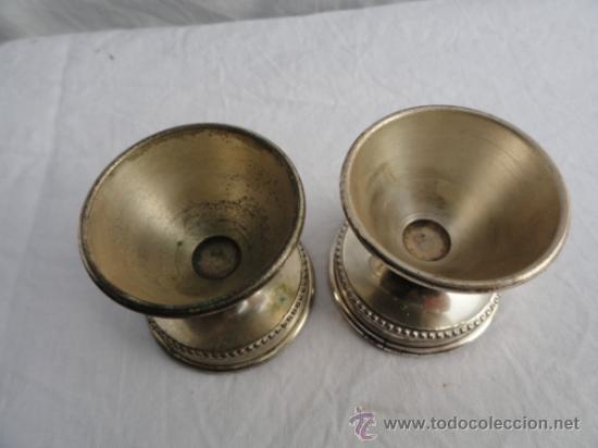 Antig&uuml;edades: LOTE DE 2 HUEVERAS DE ALPAHACA. - Foto 2