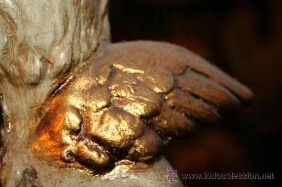 Antig&uuml;edades: antigua figura de angel - Foto 6