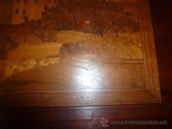 Antig&uuml;edades: panel de marqueteria para mueble - Foto 6