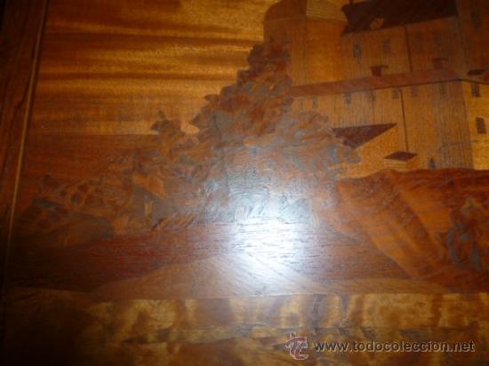Antig&uuml;edades: panel de marqueteria para mueble - Foto 5