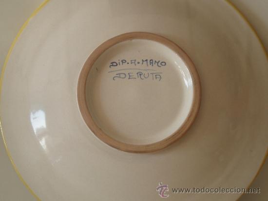 Antig&uuml;edades: PLATO DERUTA ESTILO RICCO - Foto 4