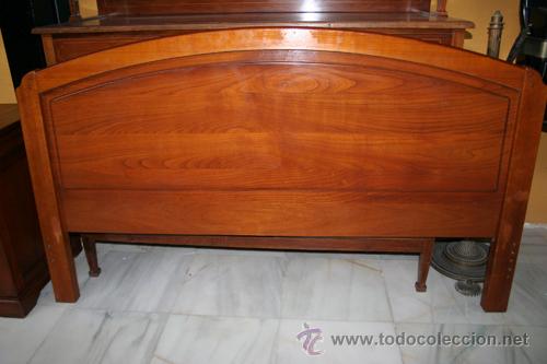 Antig&uuml;edades: CAMA LUIS FELIPE,CEREZO REF.5321 - Foto 2