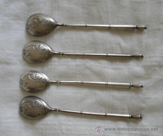 Antig&uuml;edades: Cucharitas Rusia Imperial - Foto 10
