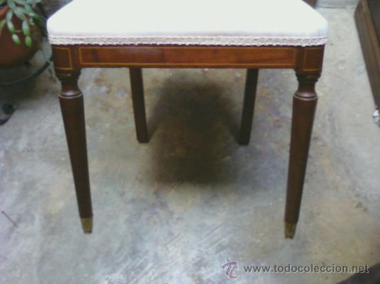 Antig&uuml;edades: SILLA TAPIZADA - Foto 3