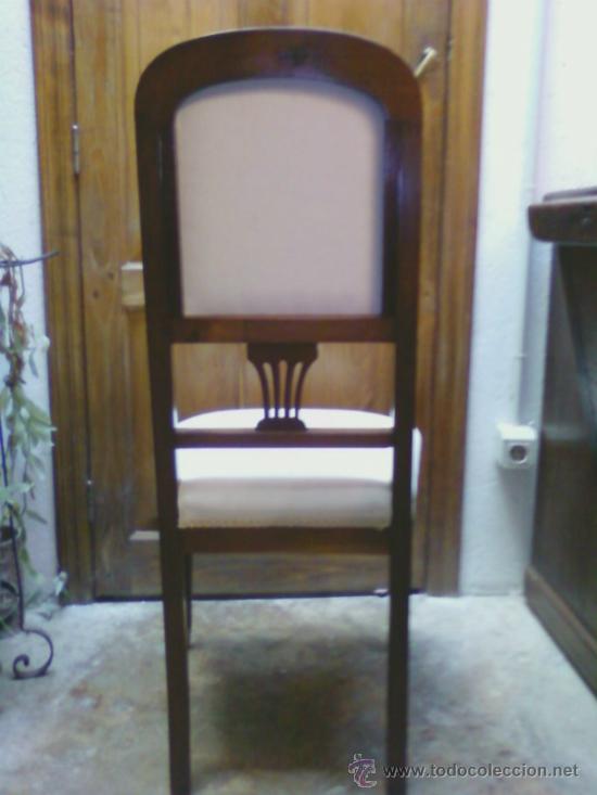 Antig&uuml;edades: SILLA TAPIZADA - Foto 4